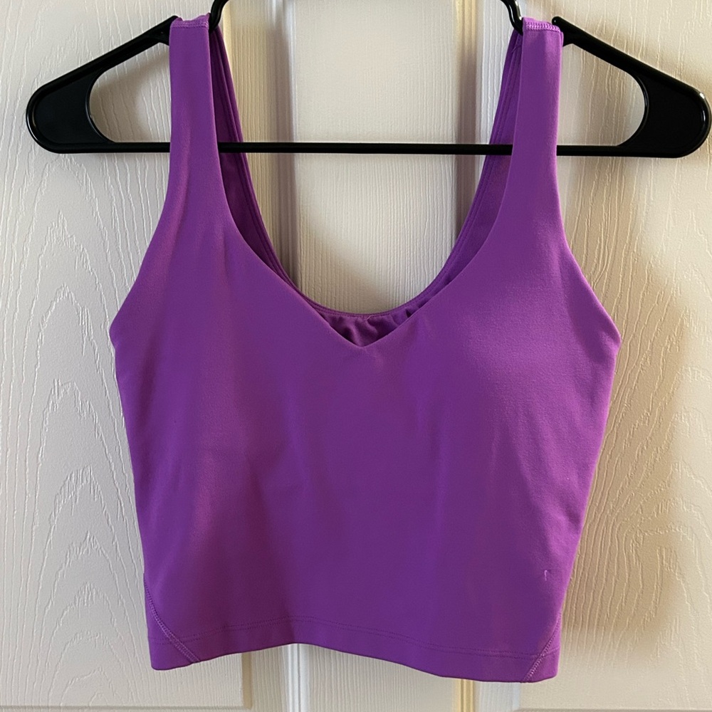 LULULEMON. Size 2. Purple Tank Top.